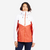 Veste de voile imperméable Femme - Sailing 100 blanc orange