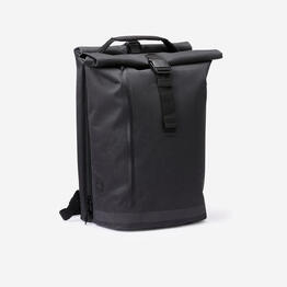 Sac à dos sacoche vélo double pour porte-bagages 31 litres gris foncé