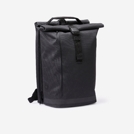 Sac à dos sacoche vélo double pour porte-bagages 31 litres gris foncé
