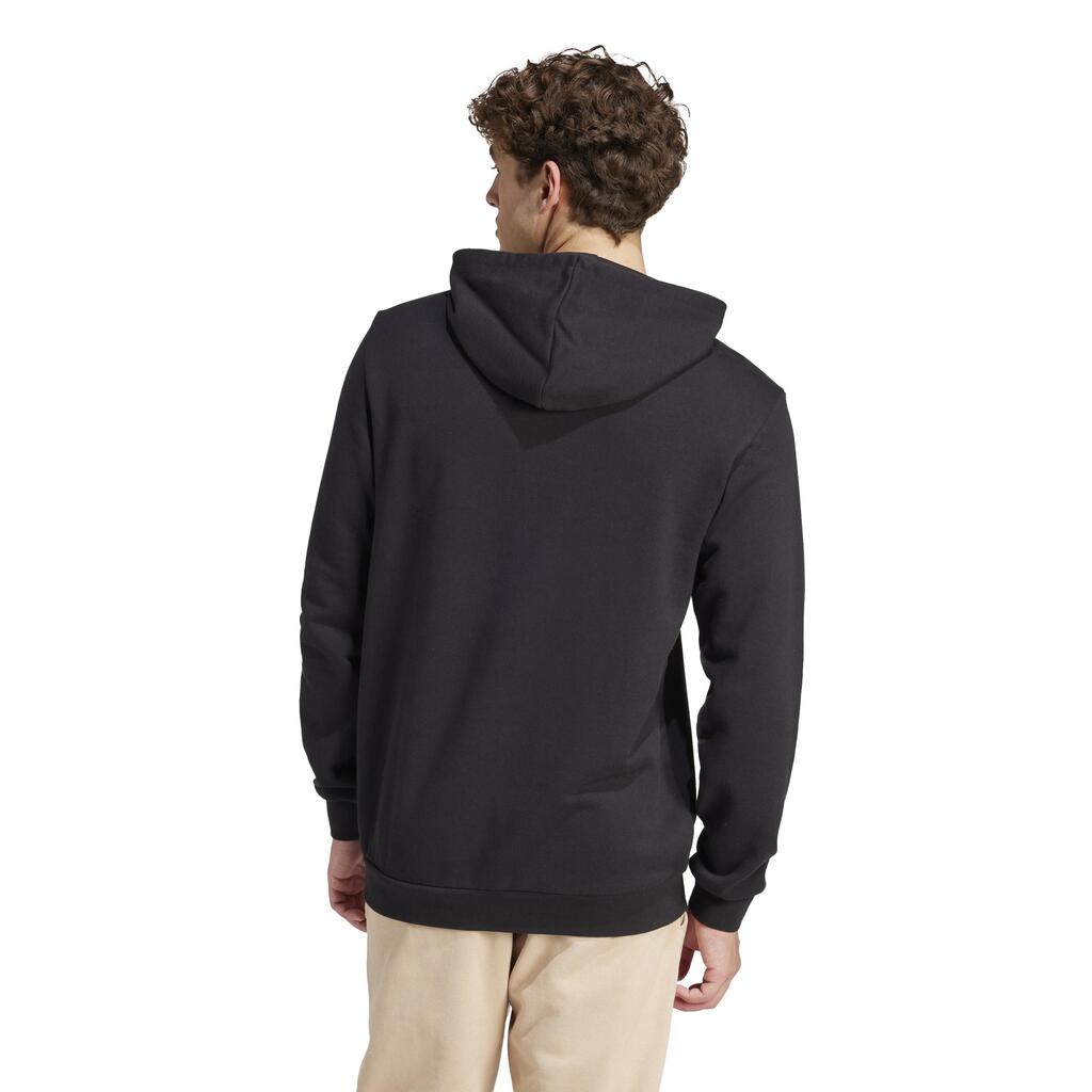 Men's Soft Fitness Hoodie - Black