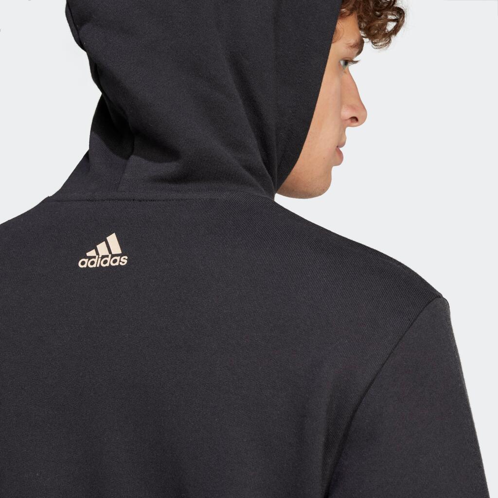 Men's Soft Fitness Hoodie - Black