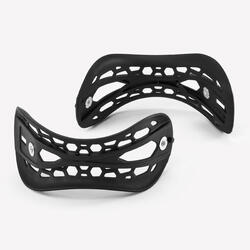 2 straps arrière pour 1 paire de fixations de snowboard taille l (43/48)