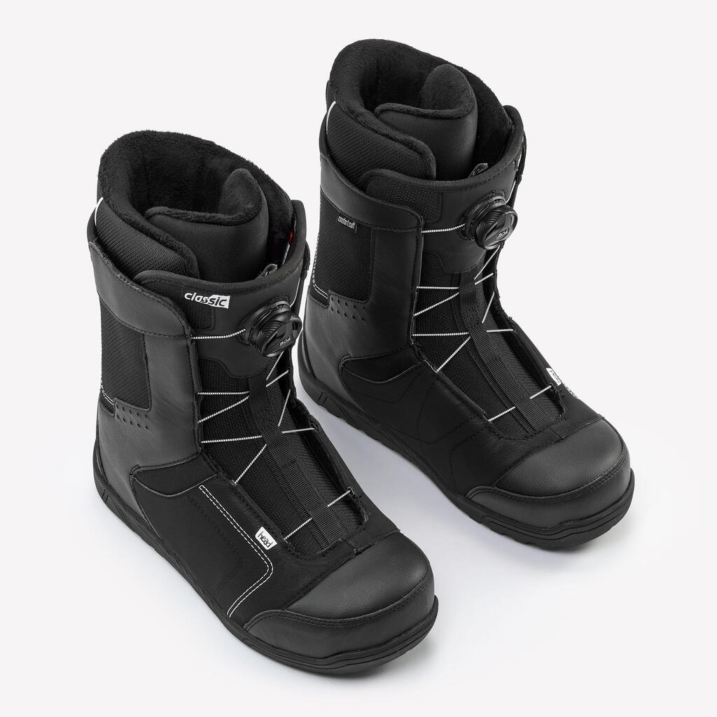 Buce za snowboard s podesivim kotačićem i srednjim flexom Head Classic muške