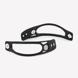 2 straps orteil pour 1 paire de fixations de snowboard taille l (43/48)