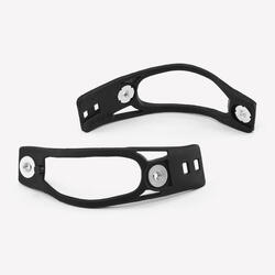 2 straps orteil pour 1 paire de fixations de snowboard taille m (36/42)