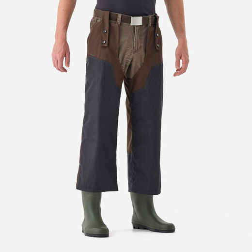 
      Hunting waterproof chaps with Kevlar® 900 reinforcements
  