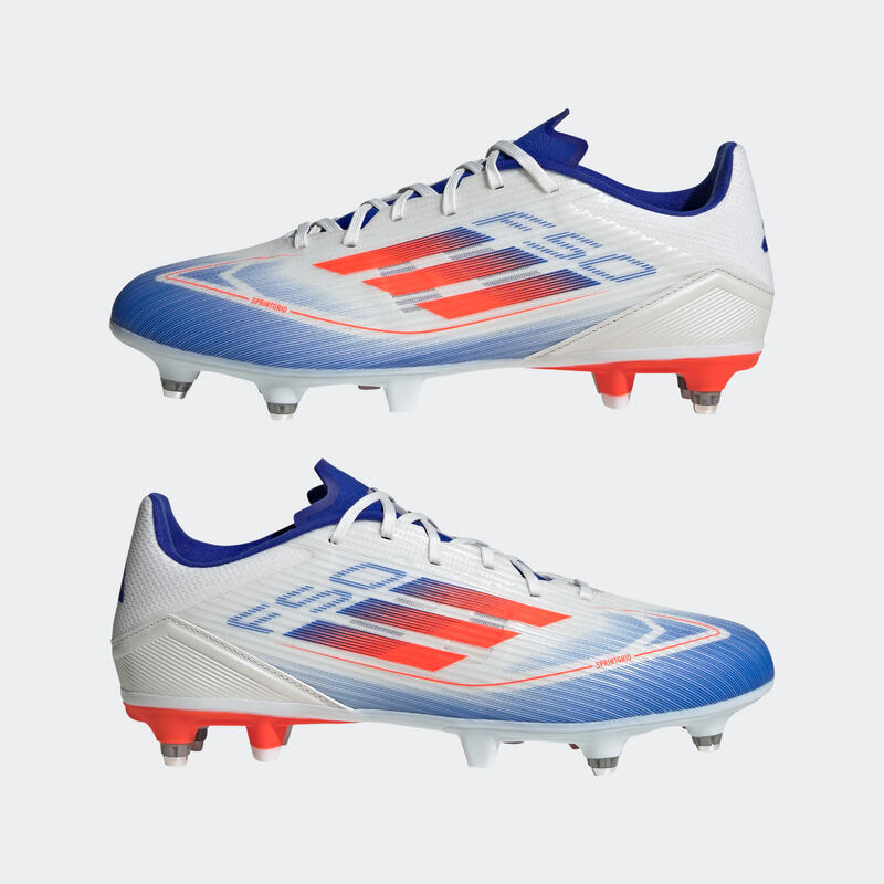 Botas de Fútbol F50 SG League Blanca Adulto