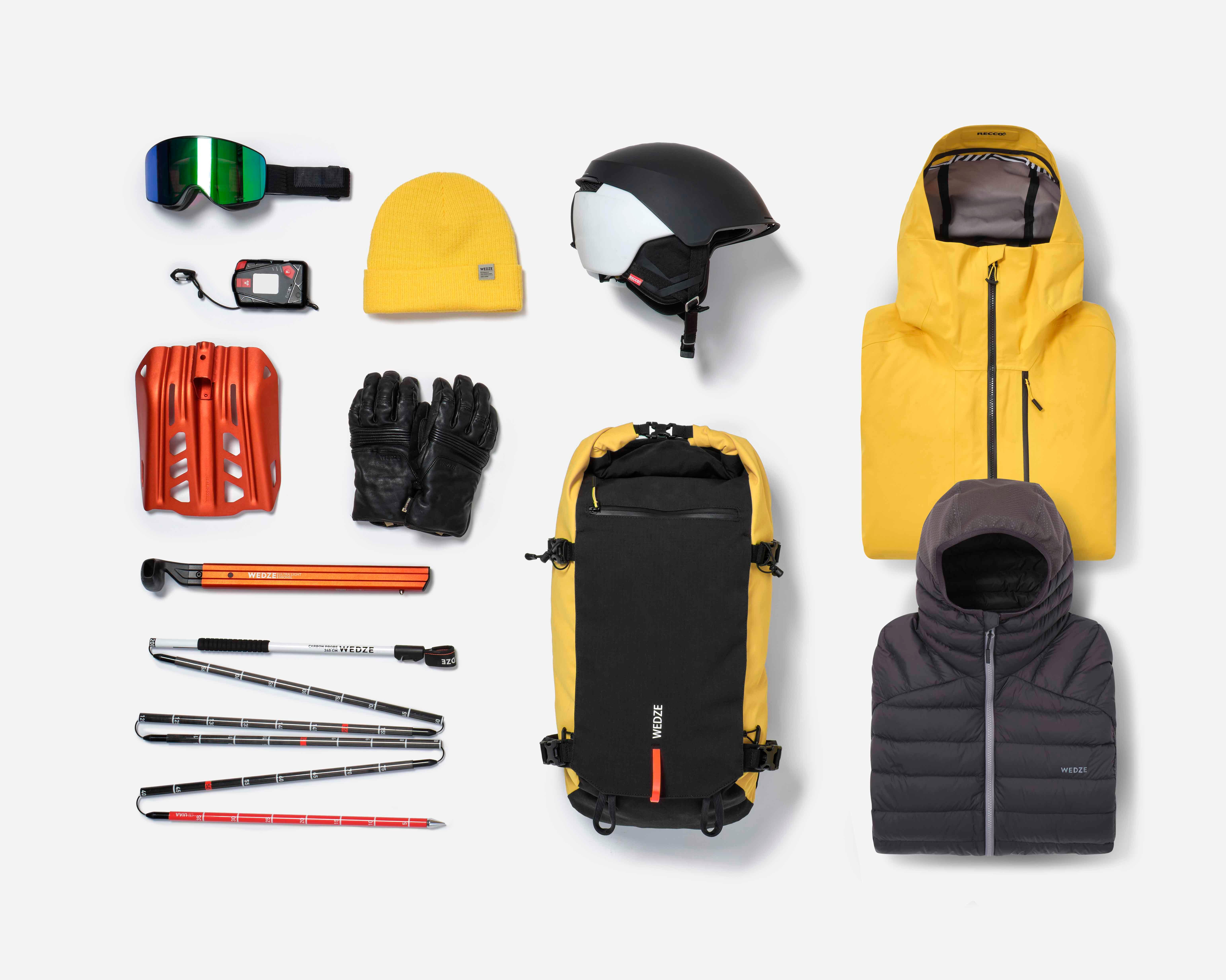 Roll Top Ski/Snowboard Backpack 30 L, Robust Freeride - SIMOND