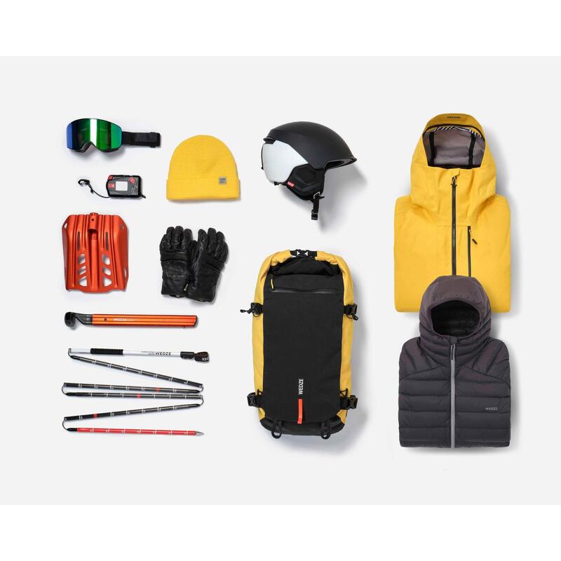 BONNET DE SKI ADULTE - FISHERMAN - JAUNE