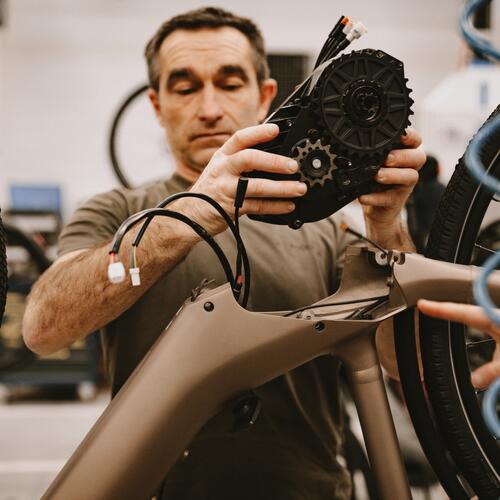 Produktentwicklung Velosattel Decathlon