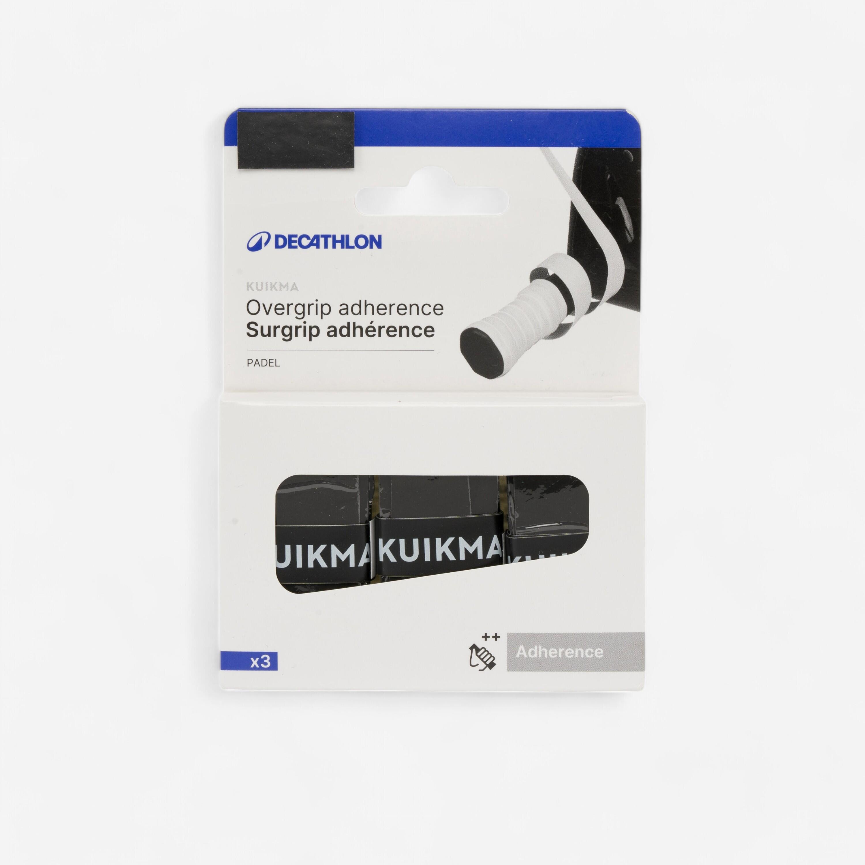 KUIKMA Padel Overgrip Griffband – Adherence schwarz | 03608390861958 KUIKMA Padel Overgrip Griffband – Adherence schwarz | 03608390861958