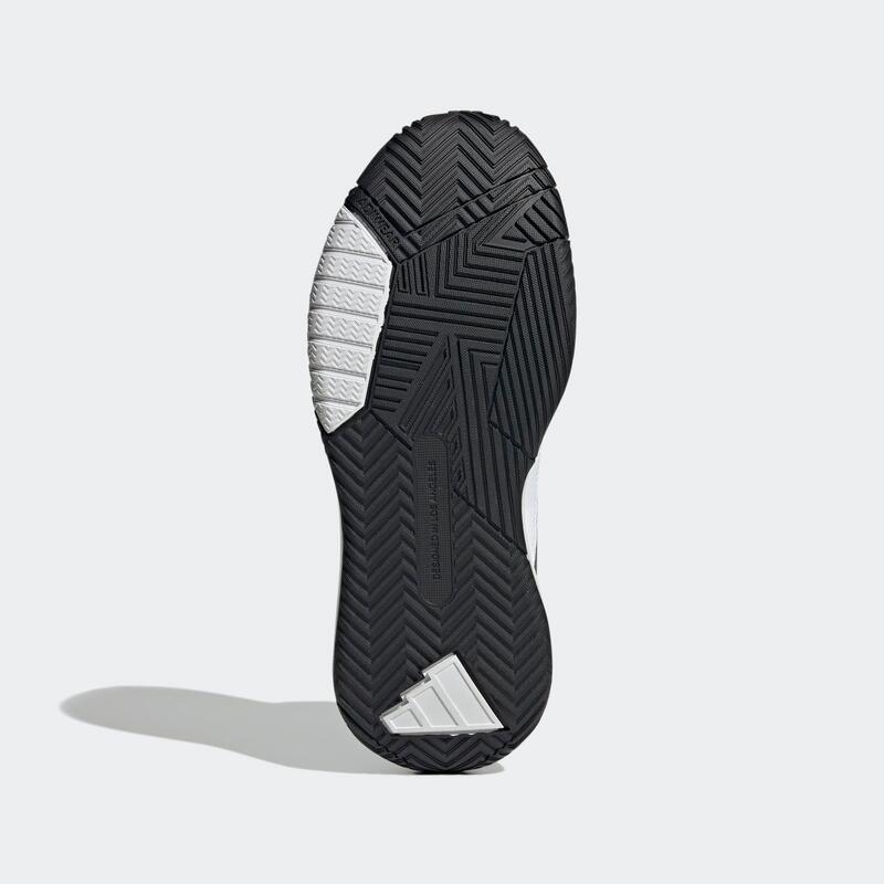 Chaussure de basketball Adulte - Adidas Own The Game 3.0 blanc noir