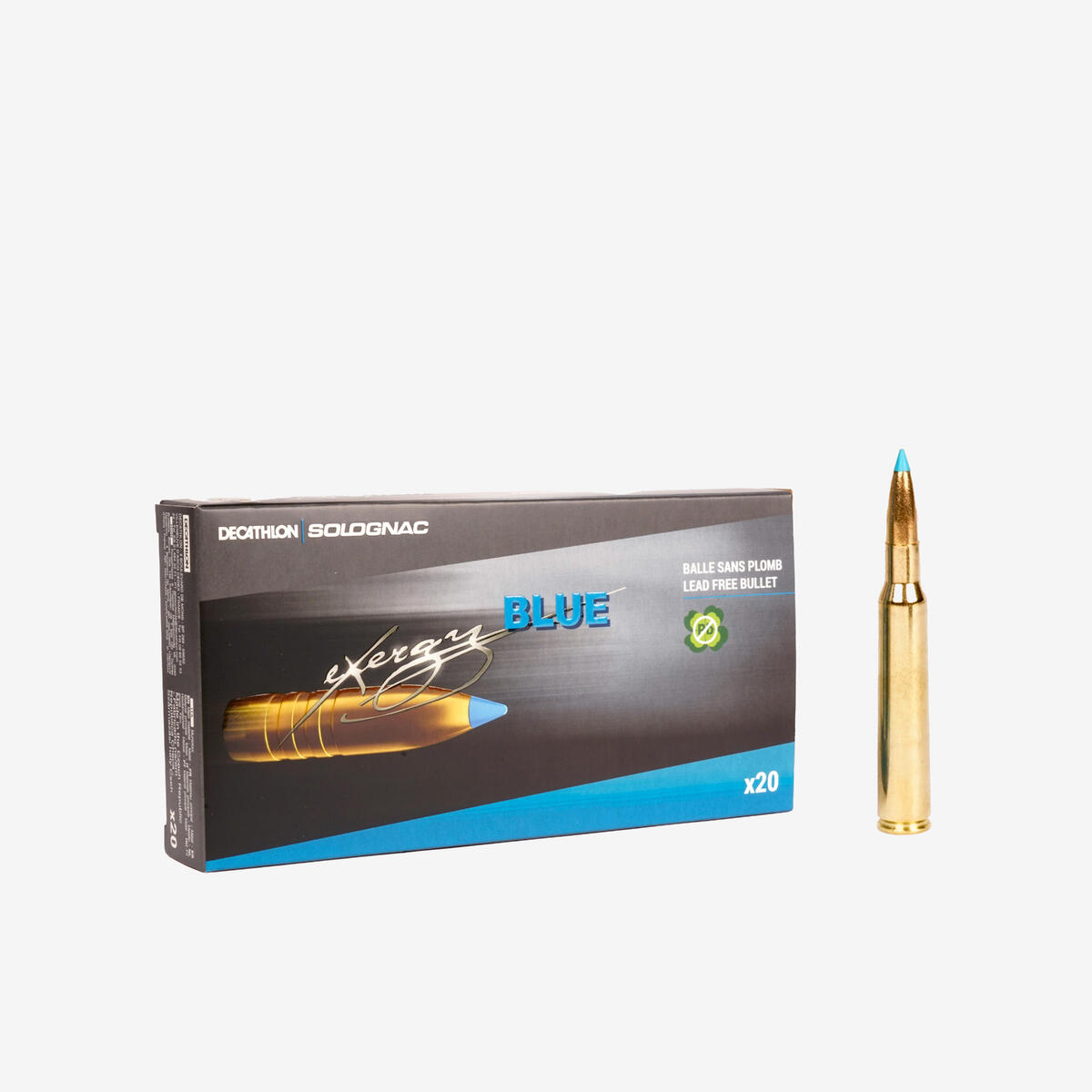 BALLE EXERGY 7X64 SANS PLOMB 150 grains/9,7 grammes