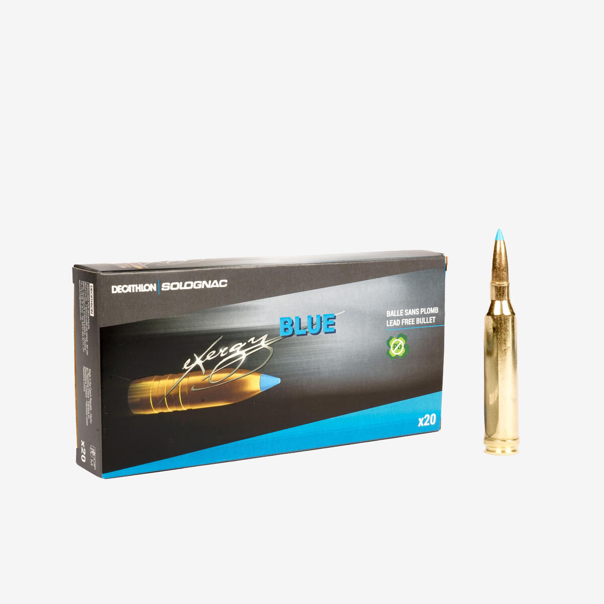 BALLE EXERGY 7 RM SANS PLOMB 150 grains/9,7 grammes