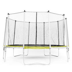 Trampoline Essential 420 vert + filet de protection