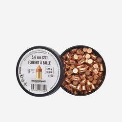 BALLE BOSQUETTE 22 FLOBERT X100 Q