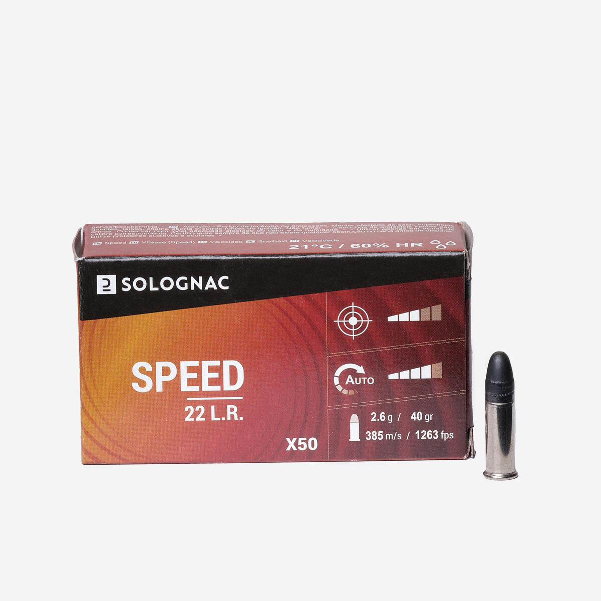BALLE 22 Long Rifle Speed x50