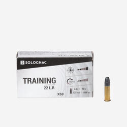 BALLES 22 LONG RIFLE TRAINING X50