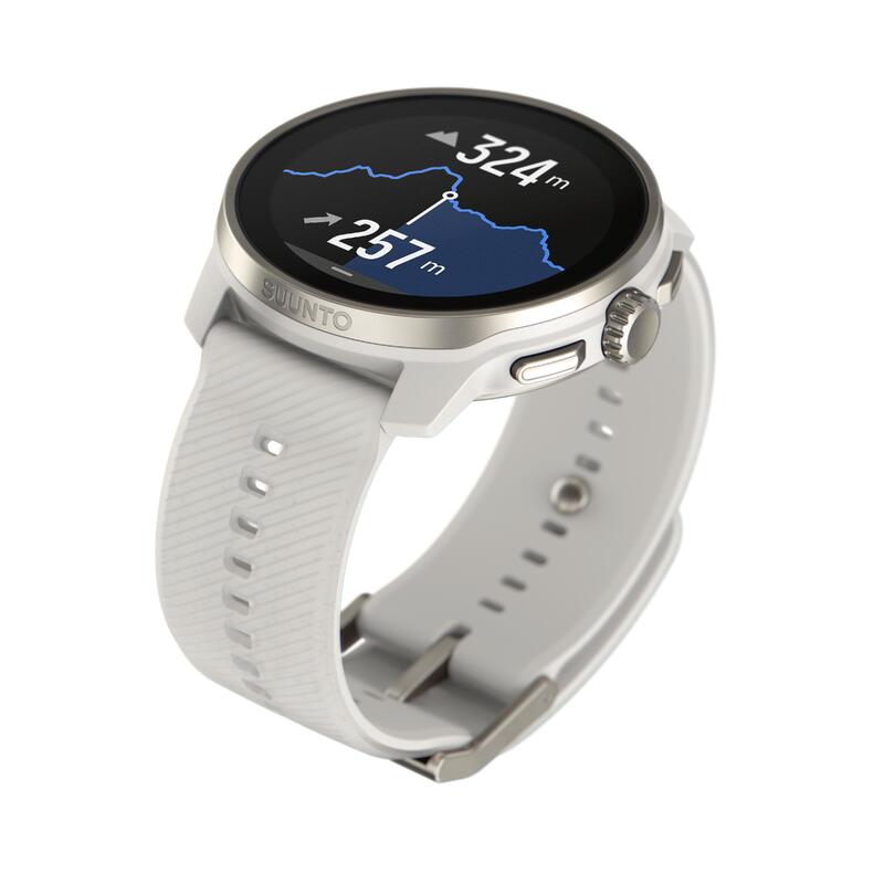Ceas smartwatch GPS multisport Race S Gri deschis