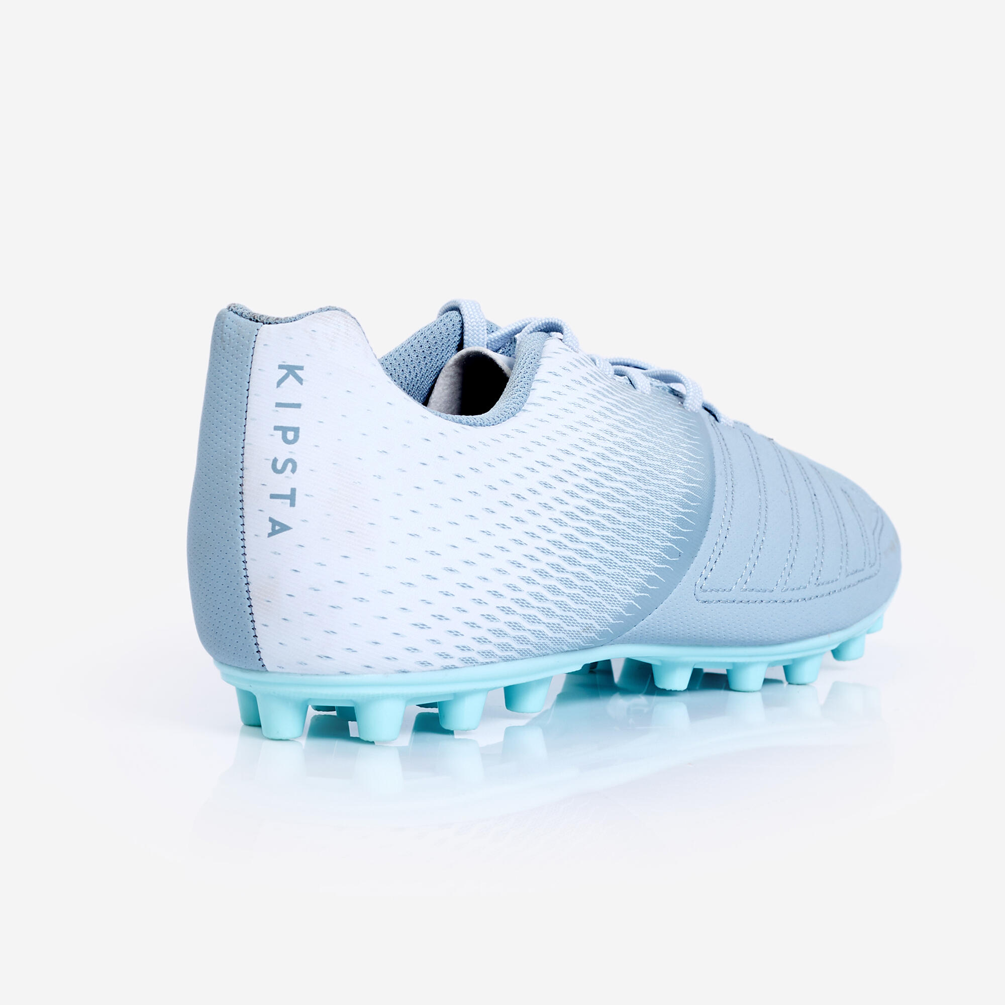 Men Football Shoes for Dry Ground Agility 140 - Grey and Blue