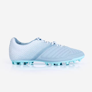 Men Football Shoes for Dry Ground Agility 140 - Grey and Blue