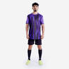 Men Football Short Sleeve Tshirt Quick Dry F100 - Purple