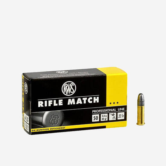 BALLE 22 LR Rifle Match RWS