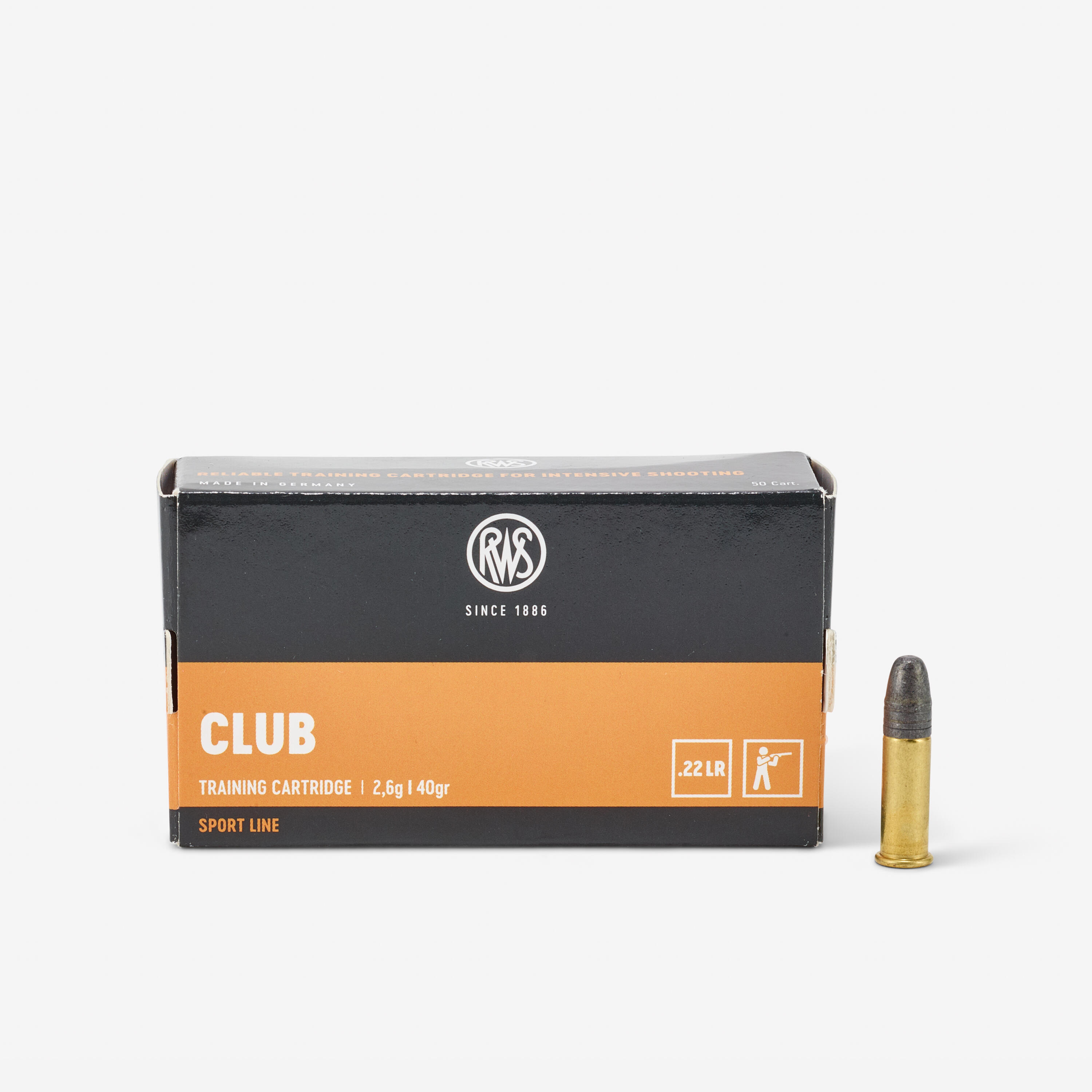 Kogels .22 LONG RIFLE CLUB 1/5