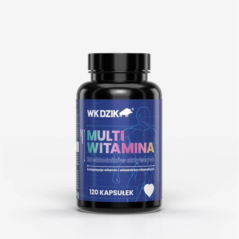 Kompleks witamin MULTIWITAMINA DZIK PRO 120 kapsułek