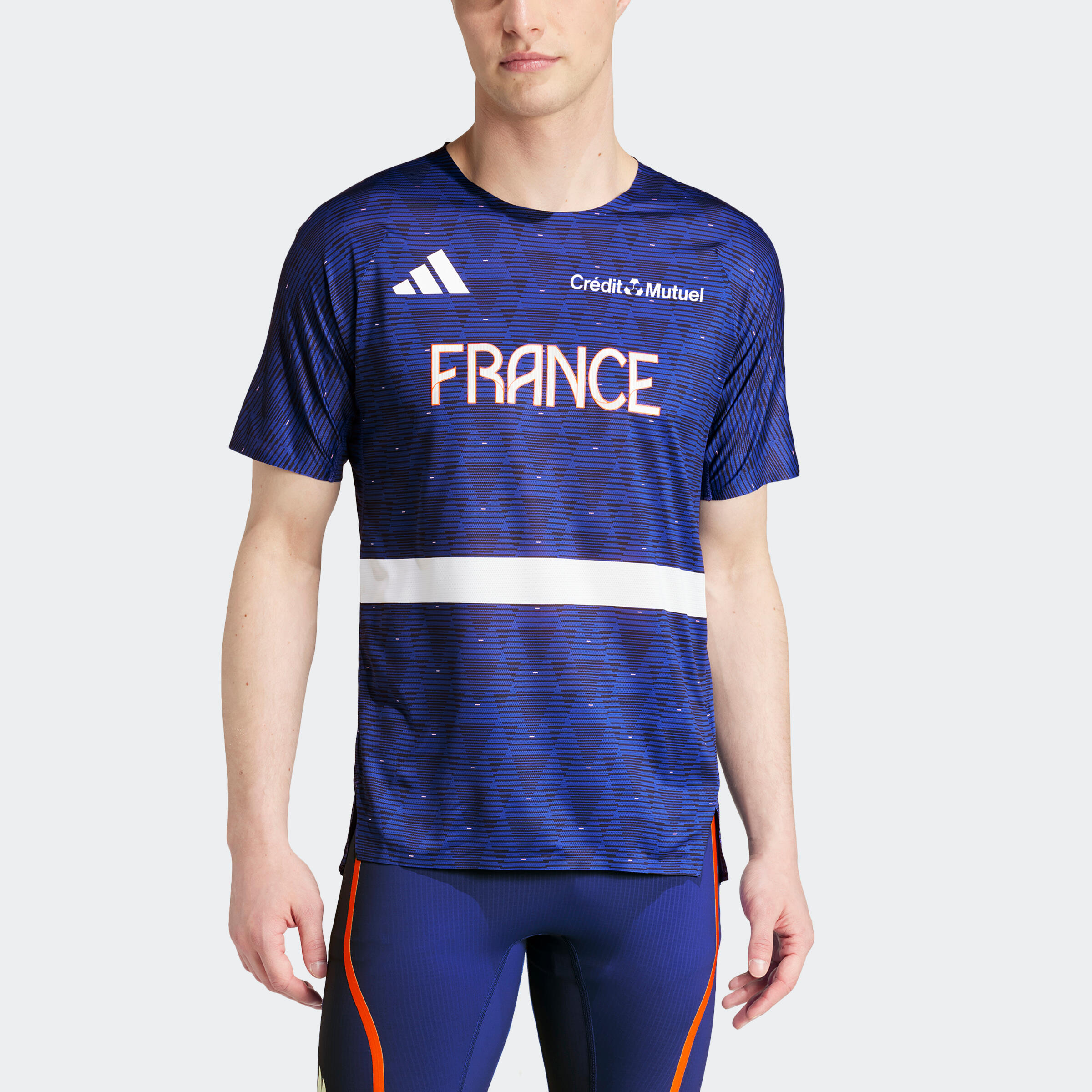 TSHIRT DE RUNNING ET ATHLETISME ADIDAS EQUIPE DE FRANCE ADIDAS