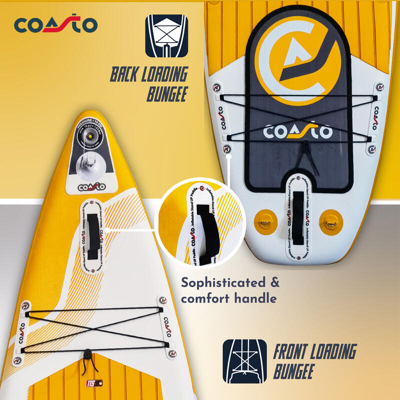 Pack SUP ARGO 11' | Stand up Paddle Hinchable COASTO