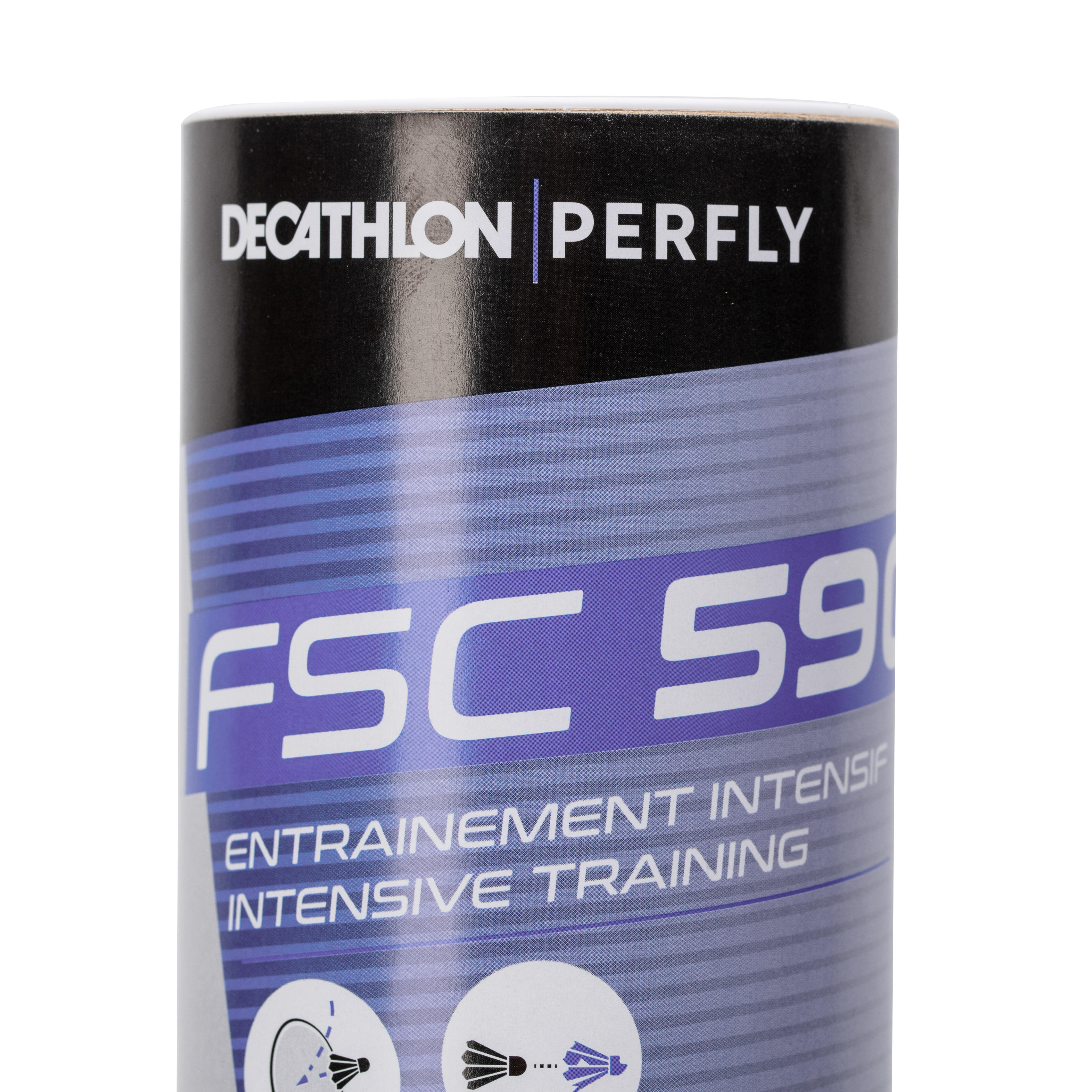 Badminton Feather Shuttlecock FSC 590 Speed 76 x12