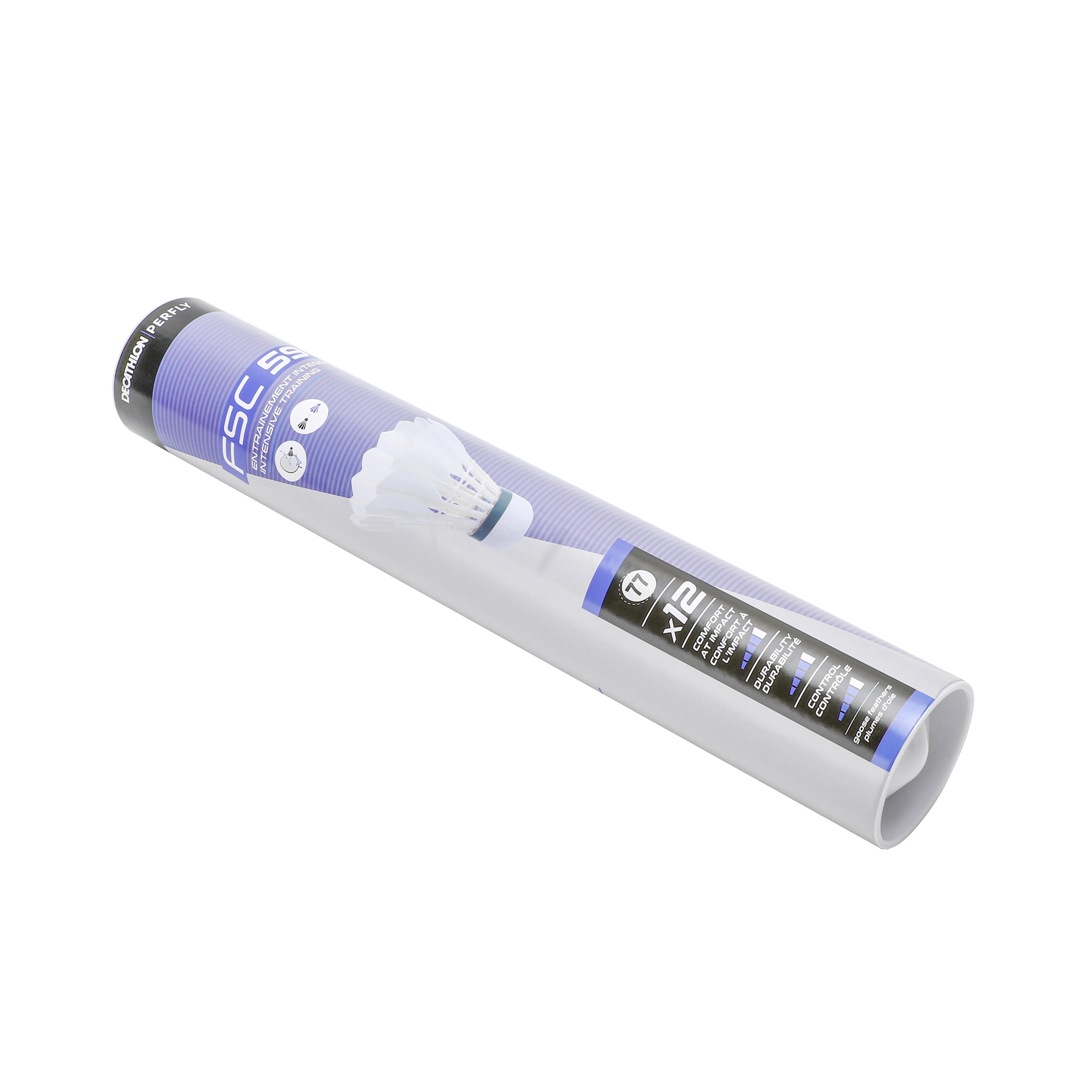 羽毛 羽毛製羽球FSC 590 SPEED 77（12入）