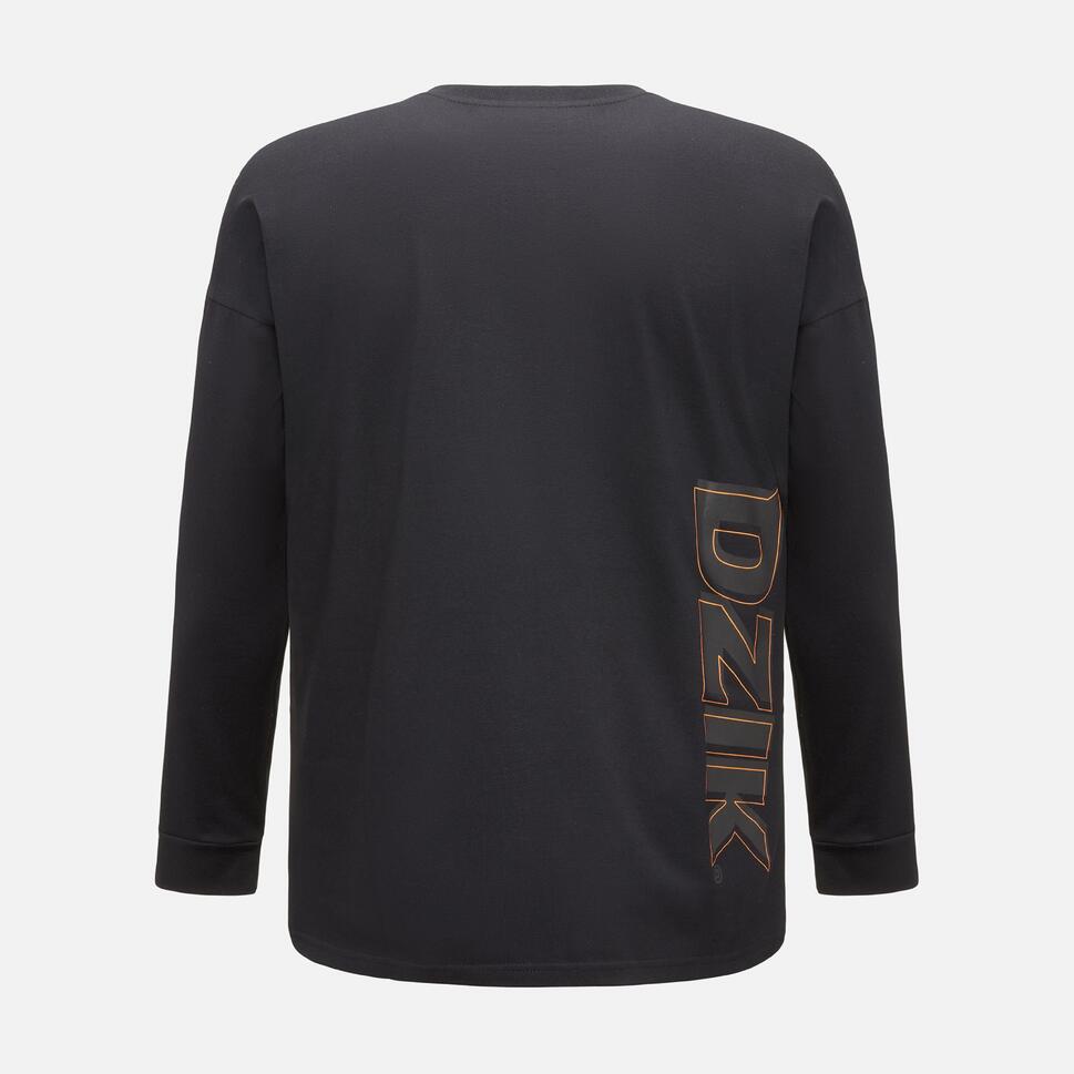 Longsleeve oversize DZIK® czarny