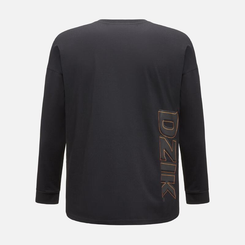 Longsleeve oversize DZIK® czarny