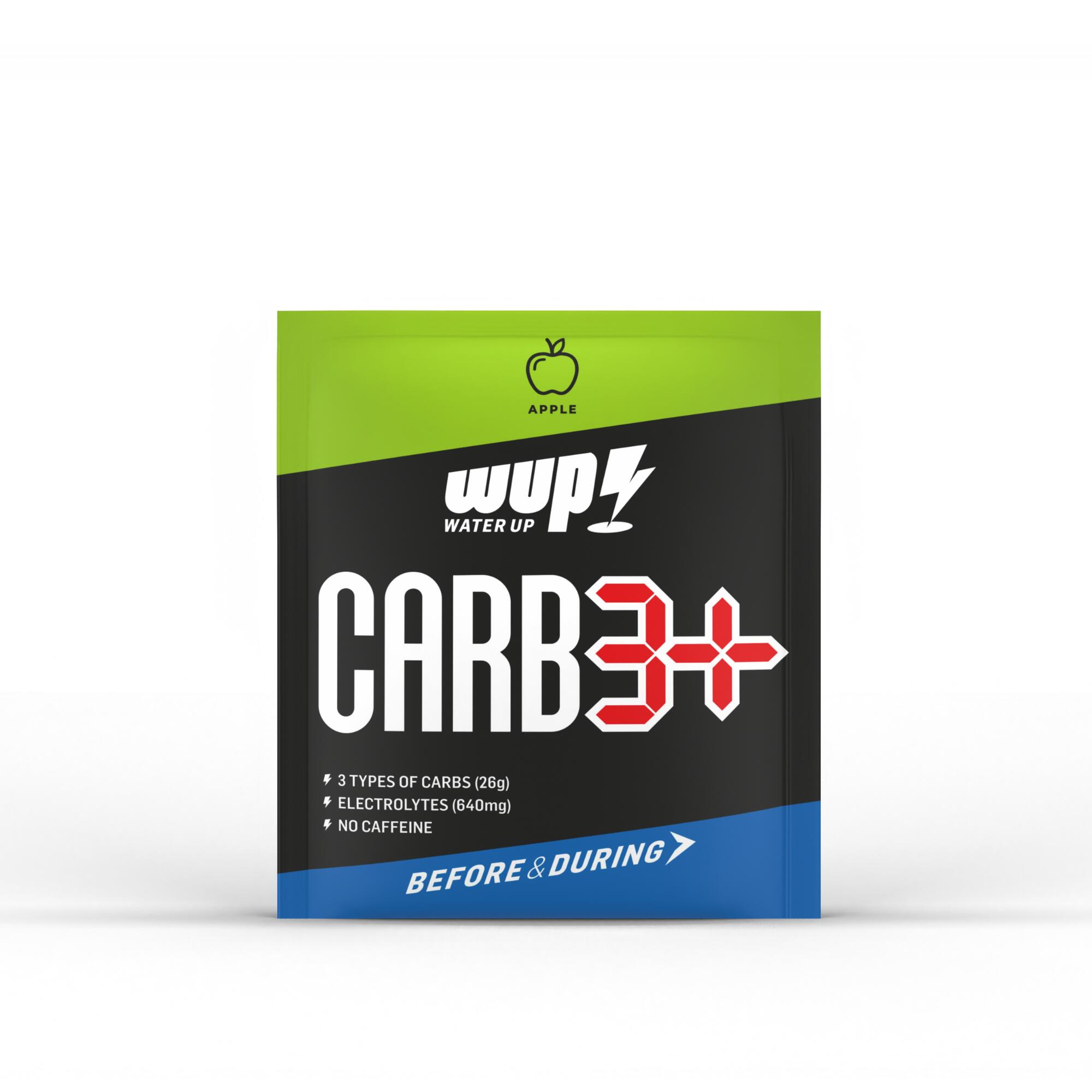 WUP WUP Carb3+ Yüksek Karbonhidrat, Enerji ve Elektrolit, Elma Saşe