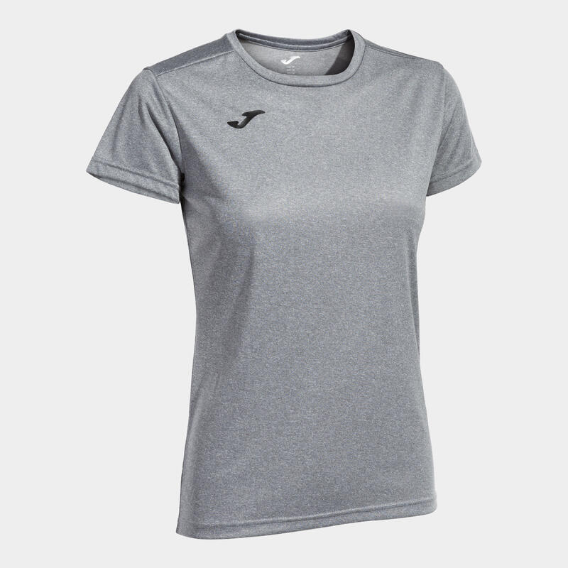 Camiseta Futbol mujer Combi manga corta gris