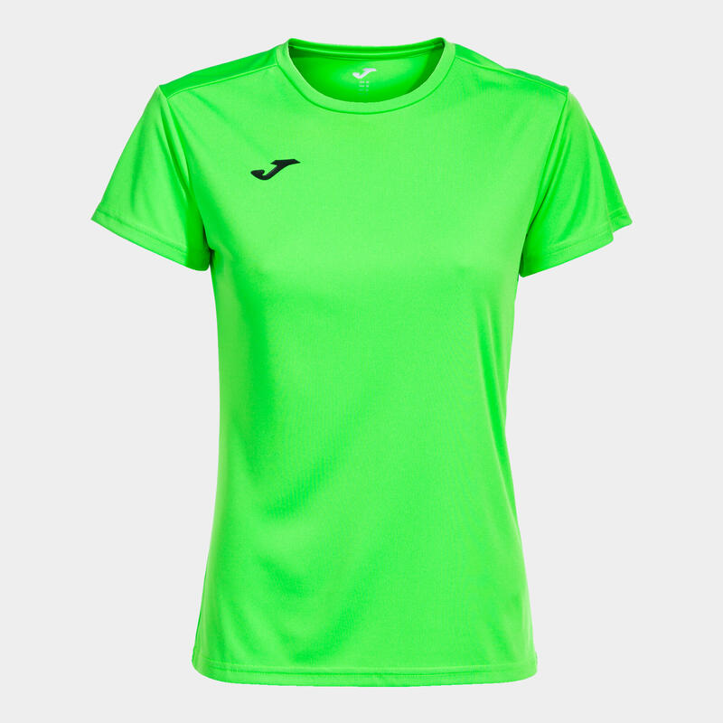 Camiseta Futbol Combi Manga Corta Mujer Turquesa