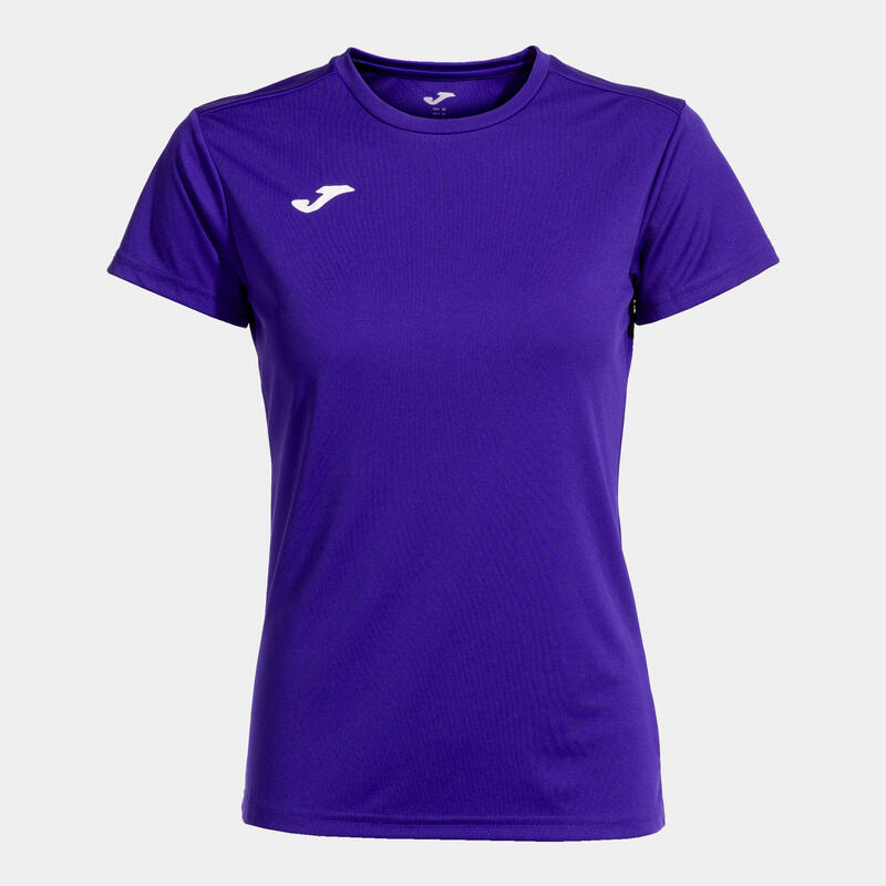 Camiseta Futbol Combi Manga Corta Mujer Morado