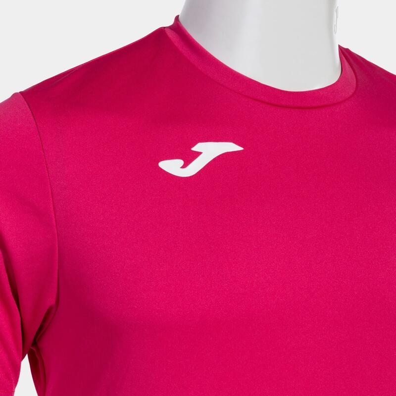 Camiseta Futbol Combi Manga Corta Hombre adulto Fucsia