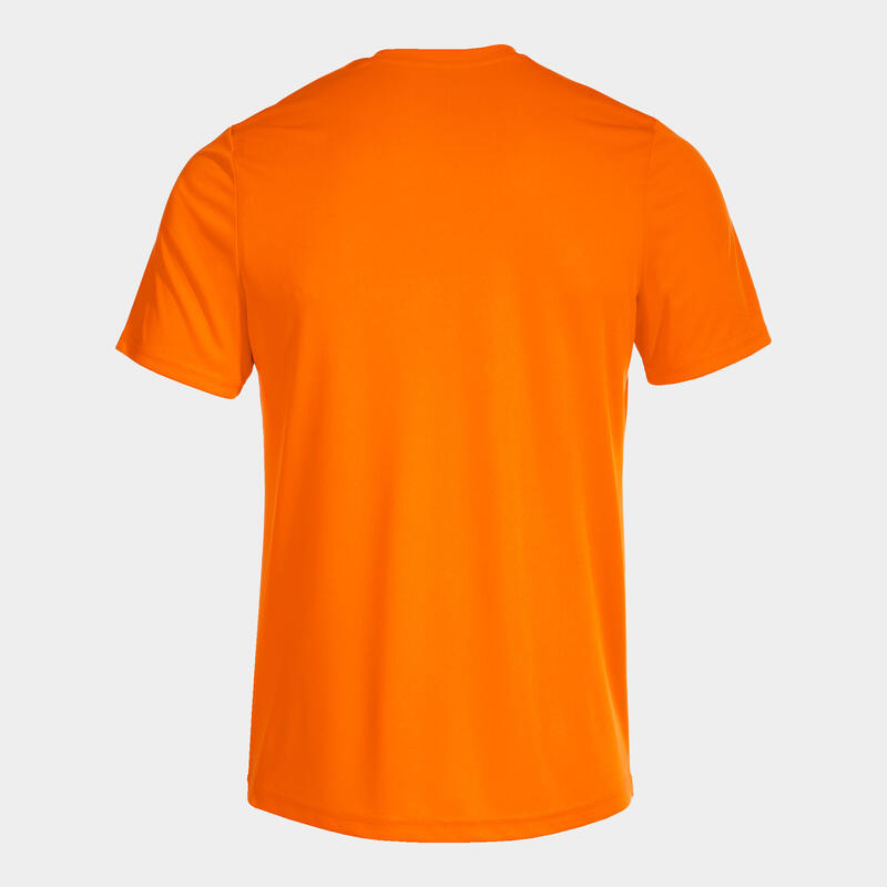 Camiseta Futbol Combi Manga Corta Hombre adulto Naranja