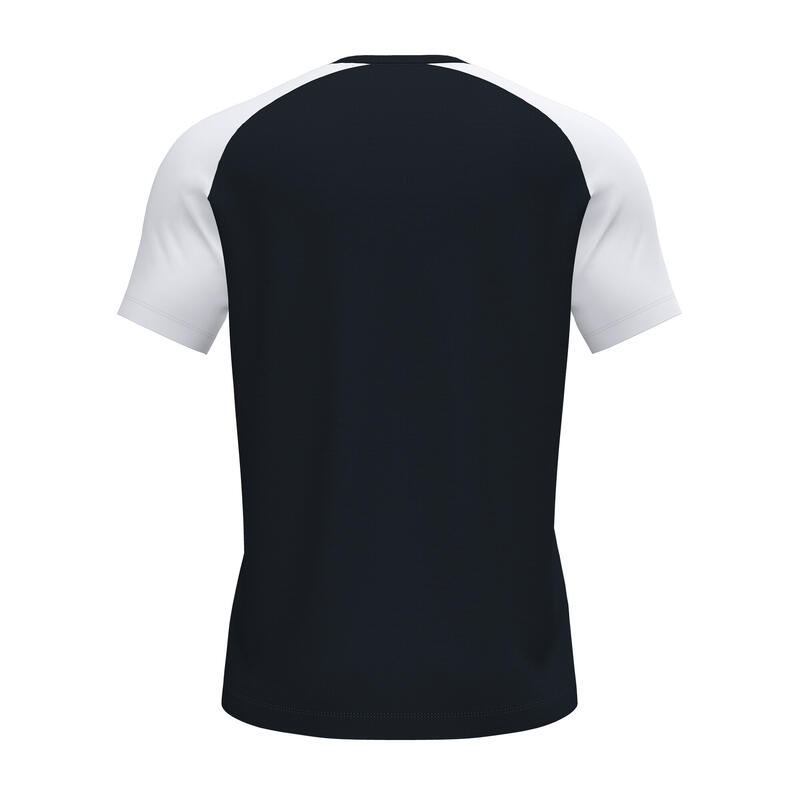 Camiseta Futbol Academy IV Manga Corta Hombre adulto Negro Blanco