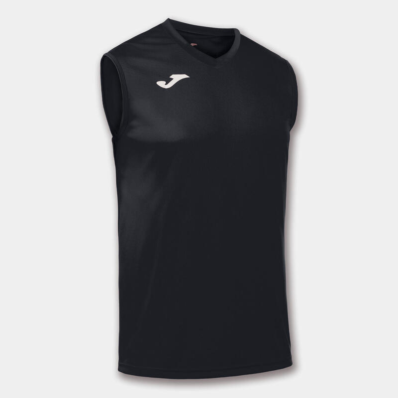 Camiseta Futbol Combi Sin Manga Hombre adulto Negro