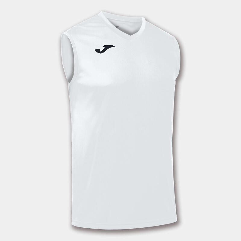 Camiseta Futbol Combi Sin Manga Hombre adulto Blanco