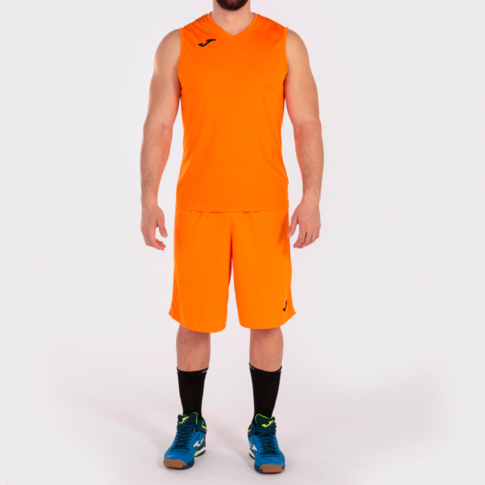 Camiseta Futbol Combi Sin Manga Hombre adulto Naranja - CD 6/7