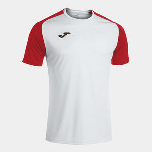 Camiseta Futbol Academy IV Manga Corta Hombre adulto Blanco Rojo - CD