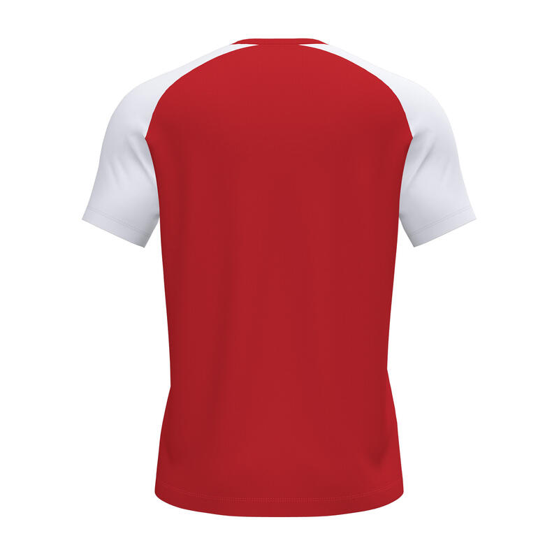 Camiseta Futbol Academy IV Manga Corta Hombre adulto Rojo Blanco