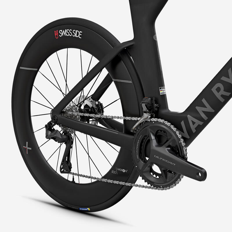 Triatlonové kolo XCR UCI Shimano Ultegra Di2 2×12 rychlostí se snímačem výkonu