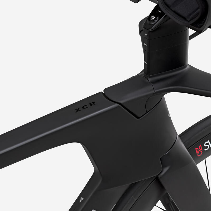 Triatlonové kolo XCR UCI Shimano Ultegra Di2 2×12 rychlostí se snímačem výkonu