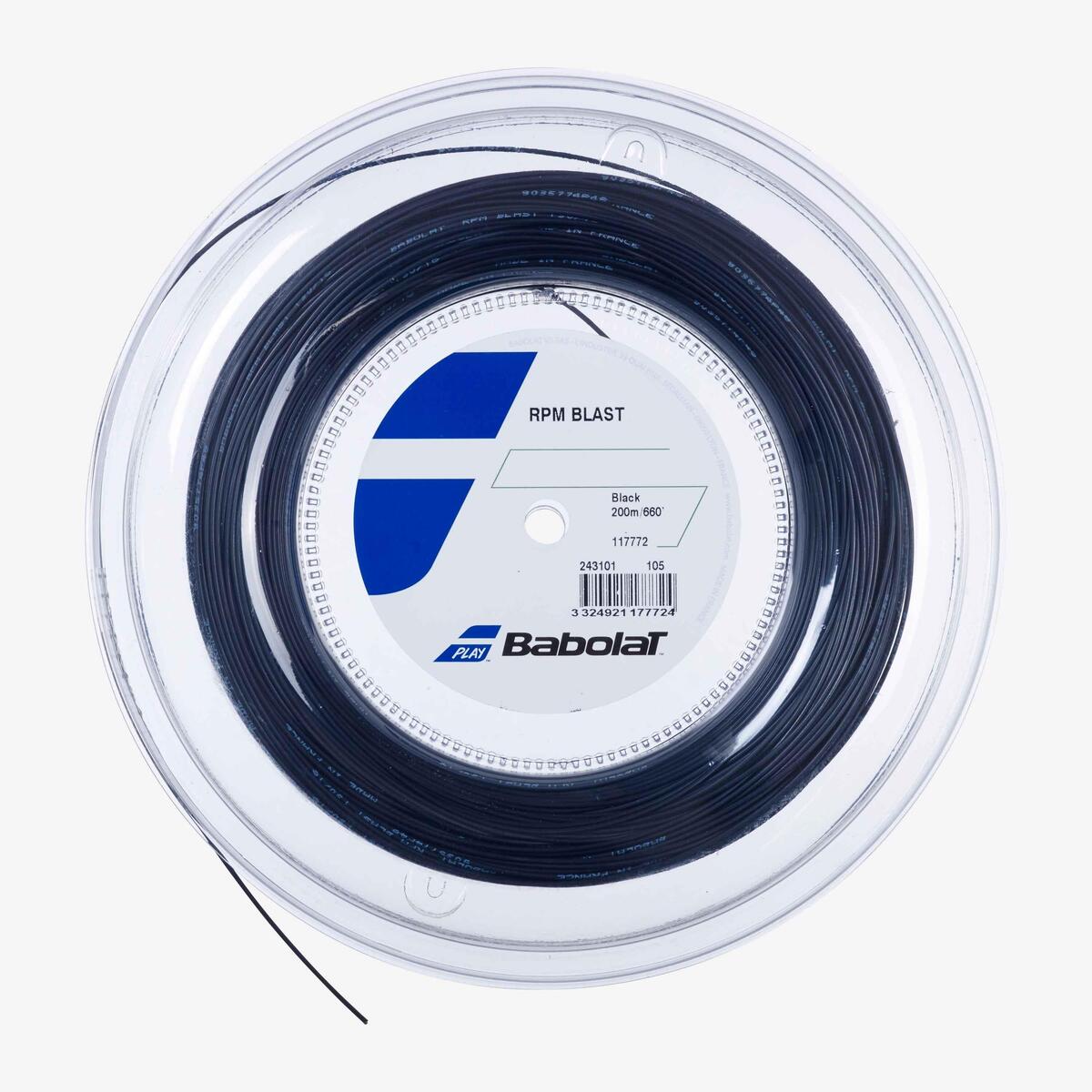 Bobine de cordage de tennis monofilament, Babolat RPM Blast 200m